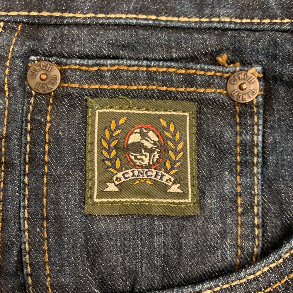 Men’s Cinch Green Label jeans, size 40x32